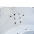 Luxury massage round whirlpool bathtub fibreglass pool